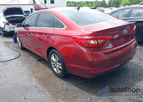 2016 Hyundai Sonata Se z USA, uszkodzony, nr VIN 5NPE24AF3GH430290